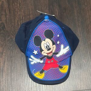Disney Mickey Mouse Navy and Red Kids Hat